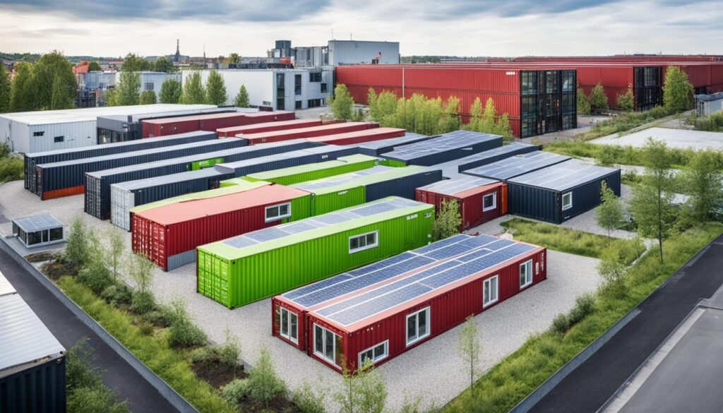 Container Haus im Werksviertel-Mitte