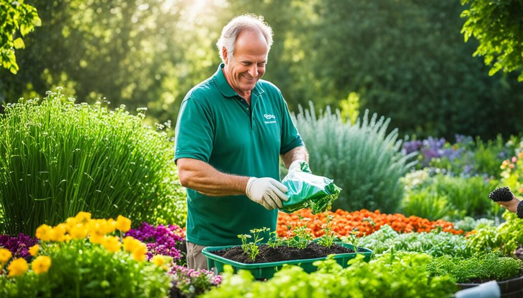 Düngung und Pflanzenpflege im Garten